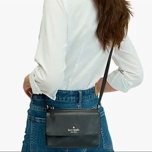 Kate Spade Greene Street Karlee Crossbody Bag. Color: "BLACK"